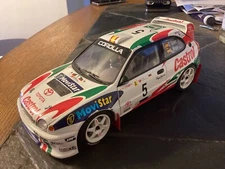 AutoArt 1/18 Scale - Toyota Corolla WRC Rally Portugal - #5 C. Sainz L Moya