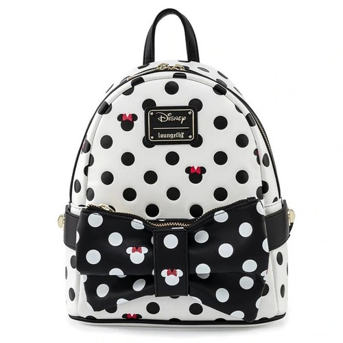 Minnie Mouse Black And White Polka Dot 