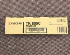 Kyocera TK-805C Cyan toner kit for KM-C850/C850D