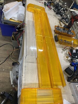New Lens Kit Amber Clear Alley For Whelen Edge Light Bars