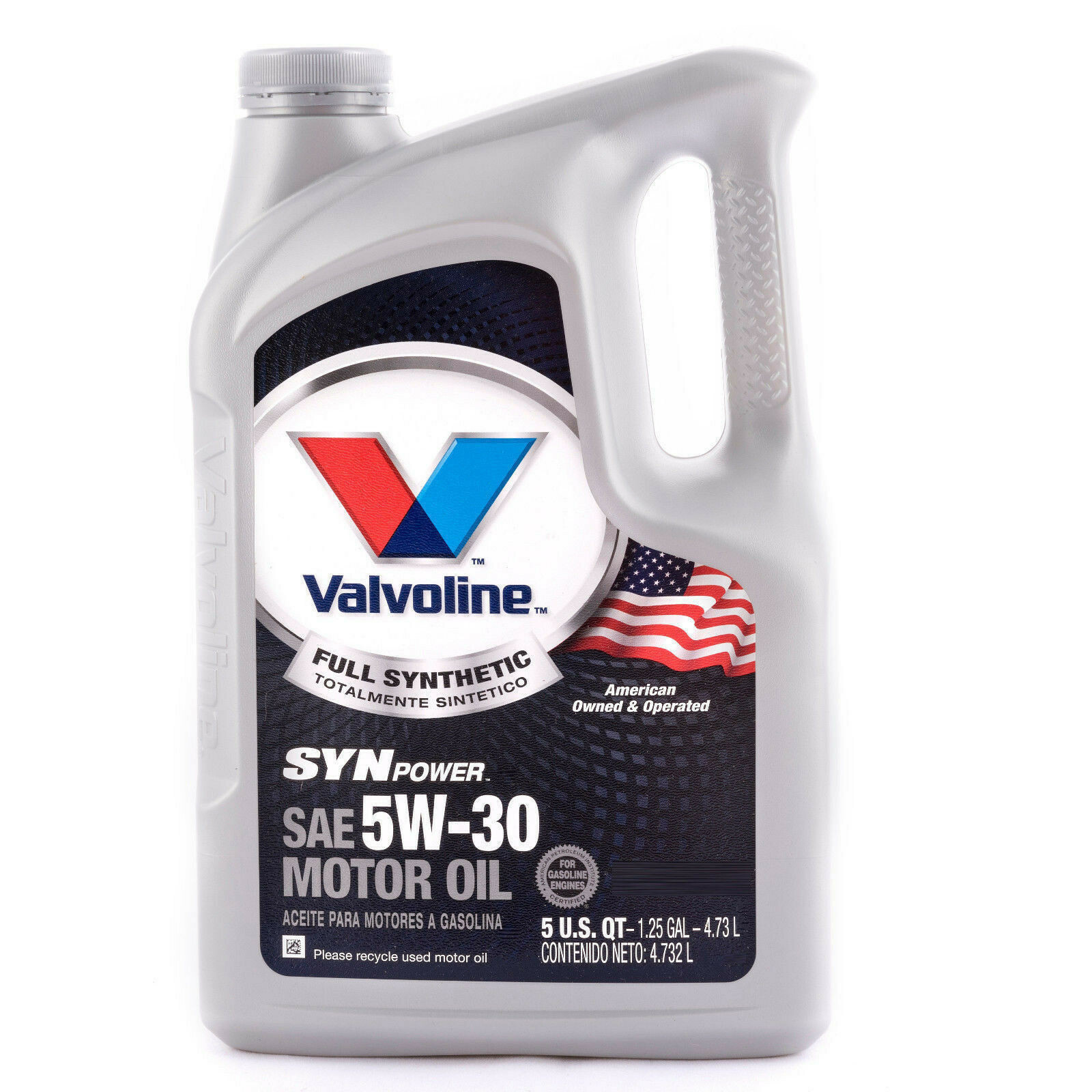 New Valvoline SYNPOWER Full Synthetic Motor Oil 5W-30 5qt.