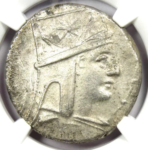 Tigranes II AR Tetradrachm Kings of Armenia Coin 95-56 BC - Certified NGC AU