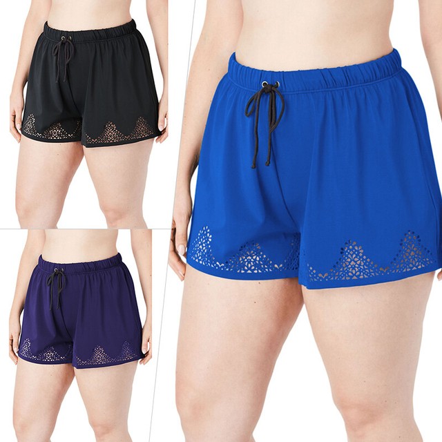 black swim shorts ladies uk