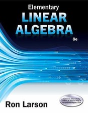 Elementary Linear Algebra 8th edition- Hardco...