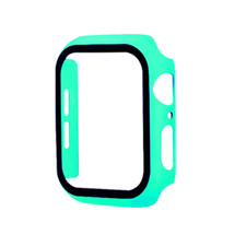 New Protective Slim Bumper Case With Screen Protector TEAL For Apple Watch 44mm