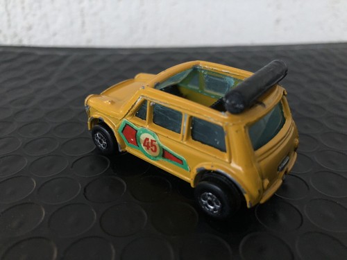 VINTAGE POLFI TOYS MINI RALLYE (GELB OBEN OFFEN) SPIELZEUGAUTO MADE IN GREECE GC - Bild 5 von 7