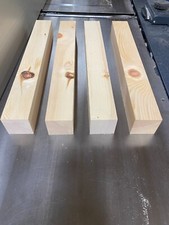 Zirbenholz, Drechselholz, massive Bretter sägerau 4 Stück 400x50x50mm