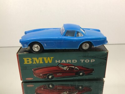 MAKS 2031 BMW 507 HARD TOP PLASTIC - FRICTION -BLUE L15.5cm- GOOD IN BOX - 304
