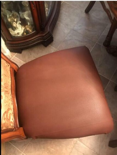 Synthetic Leather Materials Waterproof Easy Clean Table Cover Auto Seat Refit - Picture 14 of 25