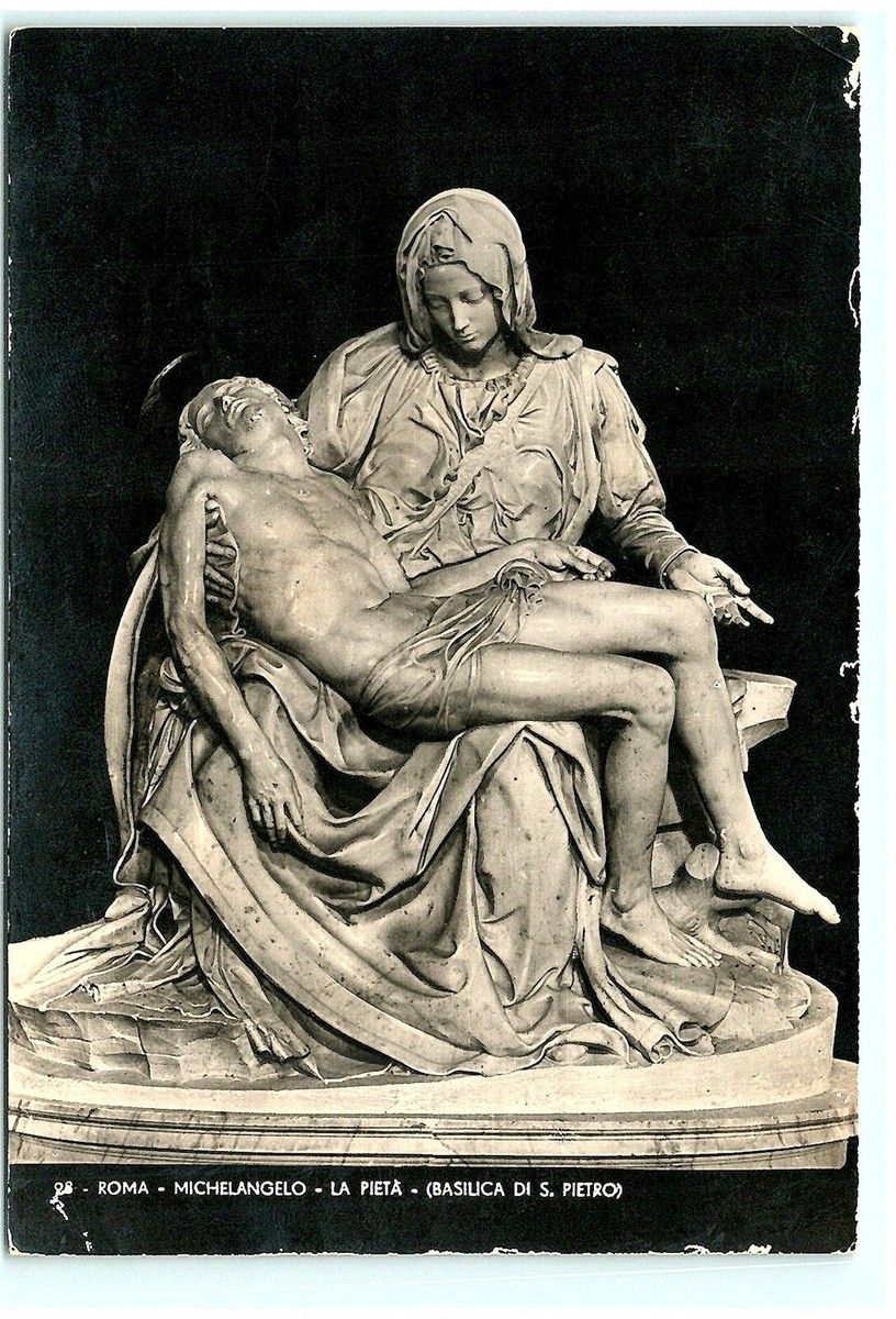 S04-1042, ROMA, MICHELANGELO, LA PIETA, ITALY C1950S TO FRANCE