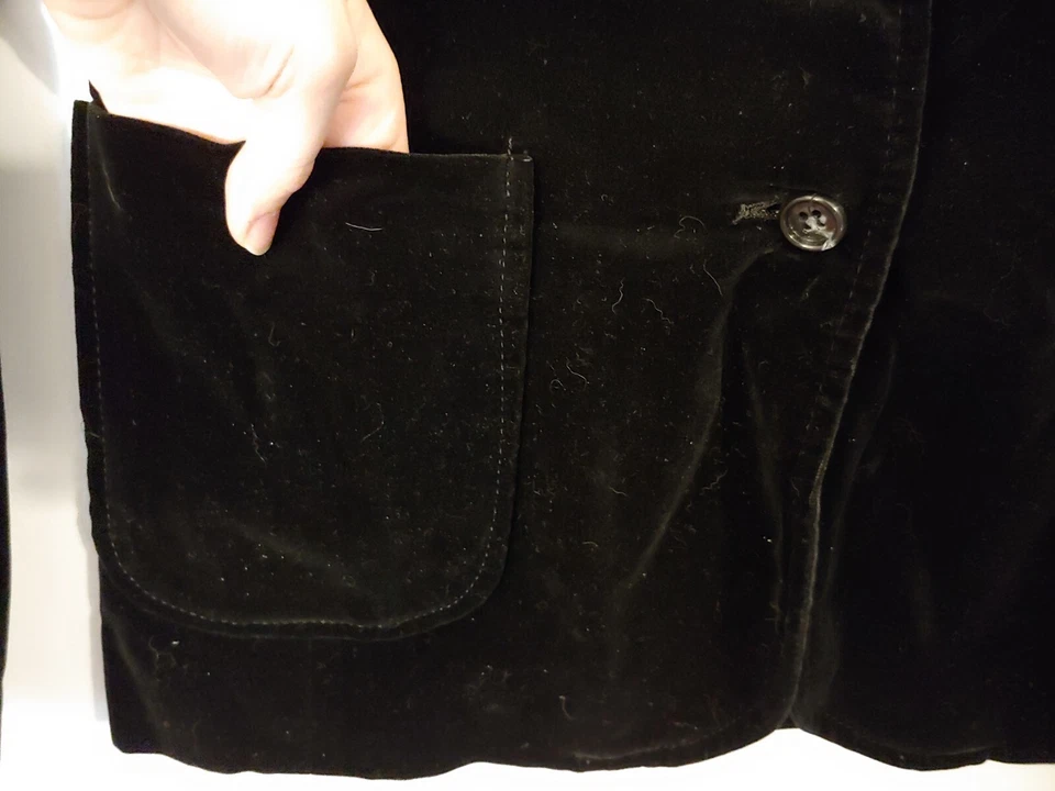 复古 One to Nine Velvety Blazer - 日本制造 — 第 3/4 张图片