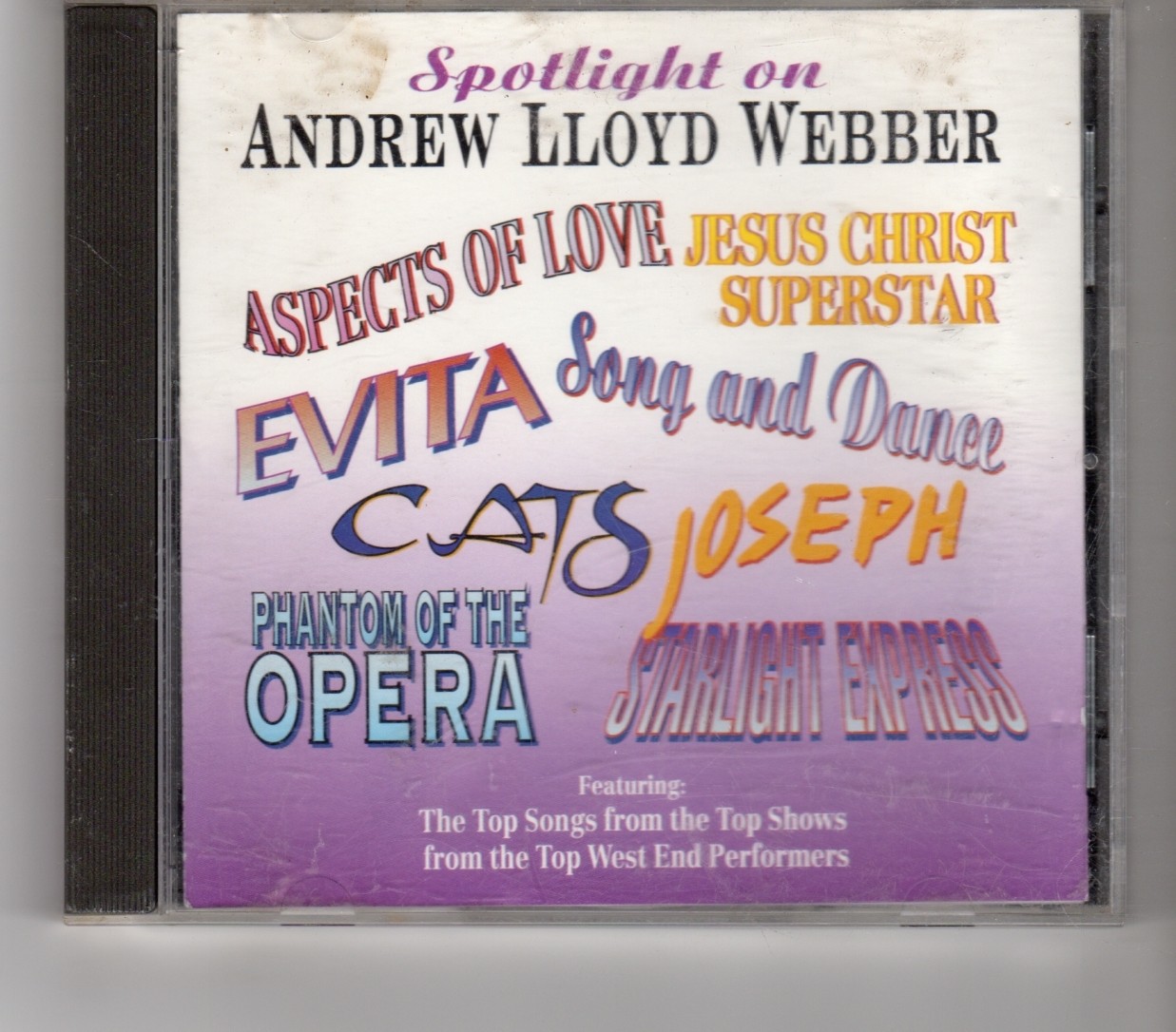 (HP541) Spotlight on Andrew Lloyd Webber - 1995 CD