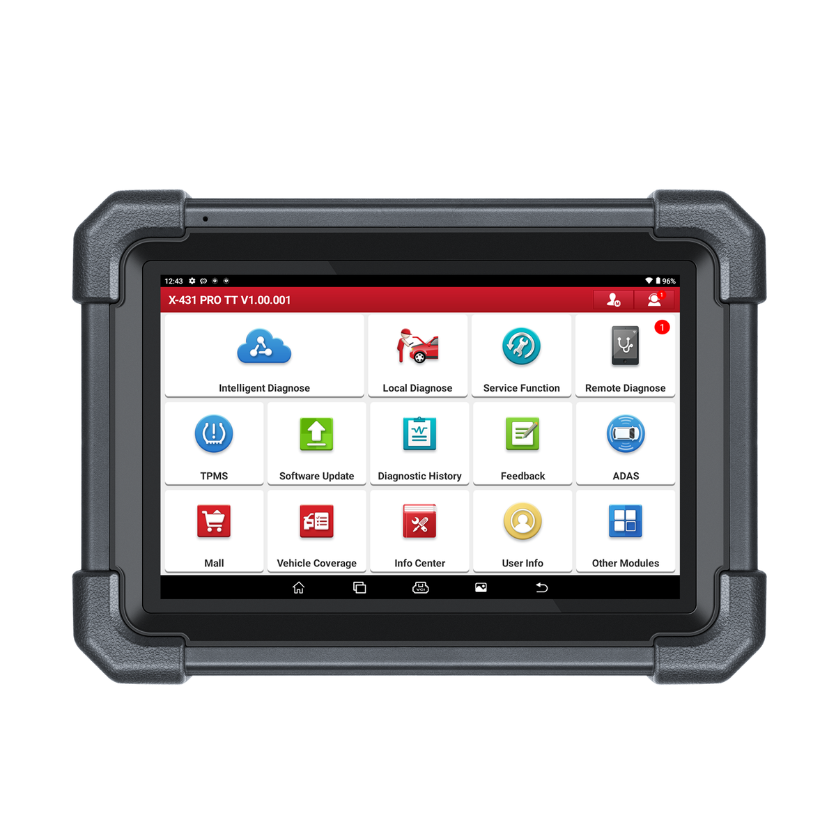 LAUNCH X431 PRO TT V+ Diagnostic Scanner - Pro5 ECU Coding, ADAS, Key Programming OBD2 Tool