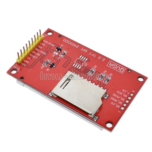 2.2 inch TFT LCD Display Module SPI ILI9341 240x320 for 51/AVR/STM32/ARM Arduino - Bild 3 von 6