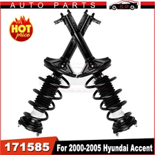 For Hyundai Accent 2000-2005 Rear Quick Complete Struts Shocks Springs & Mount