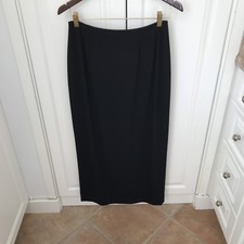 Country Road Australia Black long skirt Sz 10 EUC