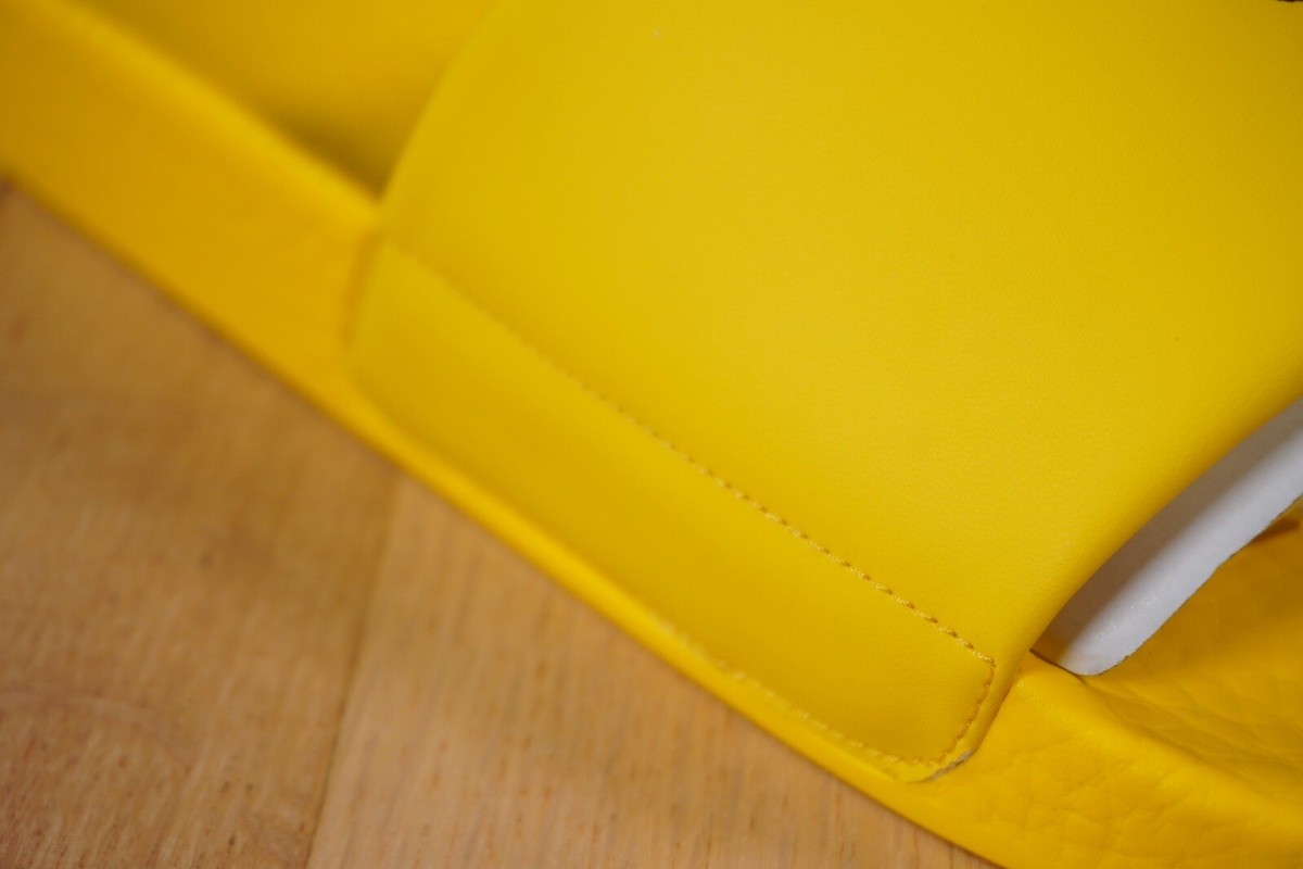 Polo Ralph Lauren Bear Slide Yellow Size 13 D PU EVA Brand  display picture 2