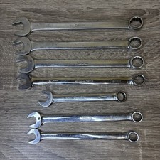Snap-on 7pc Metric 12pt Flank Drive Mixed Combo Wrench Set OEXM110-180 11-18mm