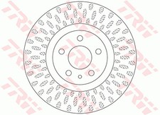 2x New Brake Disc for FIAT:500L 51884303 51937217 51937218