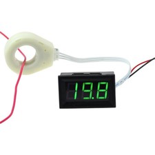DC 5-120V 100A Mini Digital Current Voltage Amp Meter Ammeter Gauge with Hall...