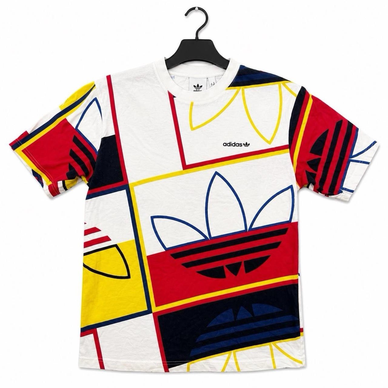 ADIDAS ORIGINALS LOGO PLAY TREFOIL TEE SHIRT MENS M H31315 RARE!