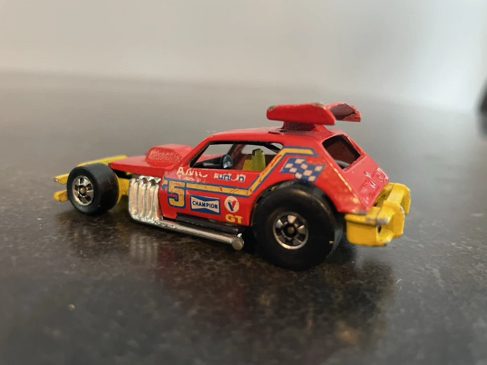 Hot Wheels Flying Colors Rojo AMC Grasado Gremlin Escala 1/64 Diecast Mattel 1978 Foto 3 de 4