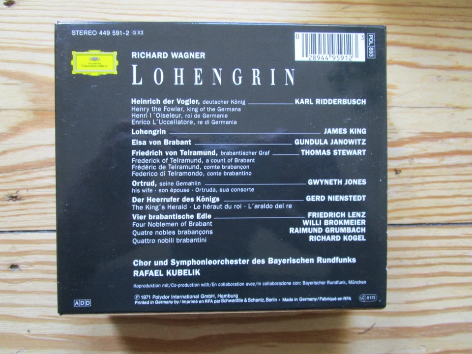 RICHARD WAGNER Konvolut / Boxen - insgesamt 21 CDs - Parsifal Tannhäuser Loheng - Bild 3 von 4