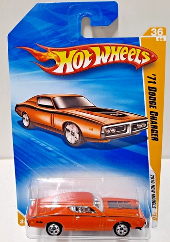 2010 Hot Wheels New Models '71 Dodge Charger Orange 36