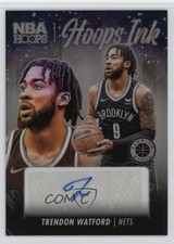2023-24 Panini NBA Hoops Premium Stock Ink Trendon Watford #HI-WAT Auto 2z9
