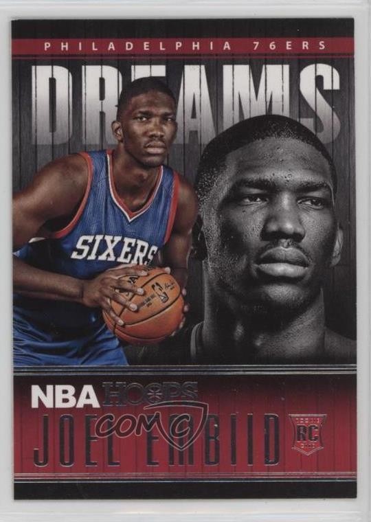 2014-15 NBA Hoops Dreams Joel Embiid #6 0uh2