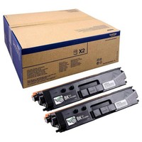 Brother Original TN329BK Toner Doppelpack Schwarz 2X 6.000 Seiten (TN-329CTWIN)