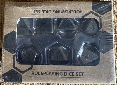 Ultra Pro Antique Heavy Metal Roleplaying Dice Set of 7 Bronze