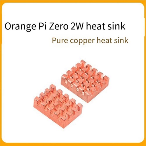 For OrangePi Zero 2W Pure Copper Heat Sink for OrangePi CPU2446 - Afbeelding 4 van 8