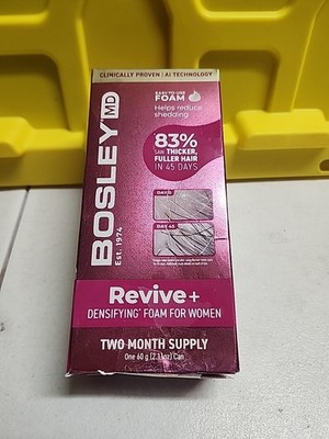 Bosley WOMEN'S REVIVE+Densifying Foam for Women 2.11oz Open Box