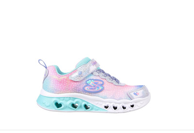 Skechers Flutter Heart Kinder Mädchen Sneaker pink UK 10 US 11 *REFCRS229