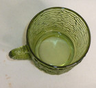 Vintage Anchor Hocking Soreno Avocado Green Coffee Tea Cup & Saucer Set of 2 — photo 5