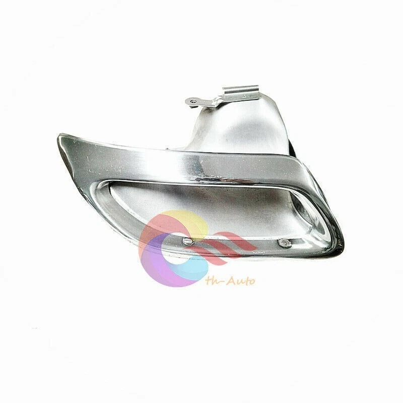 Cubierta de tubo de silenciador de escape trasero derecho de acero inoxidable nueva para Lexus LS460 LS600h Foto 2 de 4