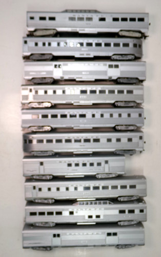Juego de pasajeros calibre HO Athearn Santa Fe (lote 7192) | Zustand: Used
