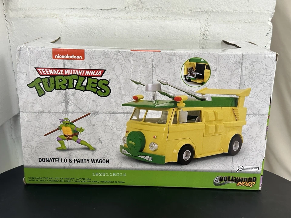 TMNT DONATELLO & PARTY WAGON Hollywood Rides Teenage Mutant Ninja Turtles - Image 3 of 4