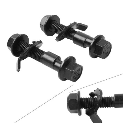 2Pcs Suspension Alignment Camber Adjustment Bolt Kit LH Driver RH Passenger Side