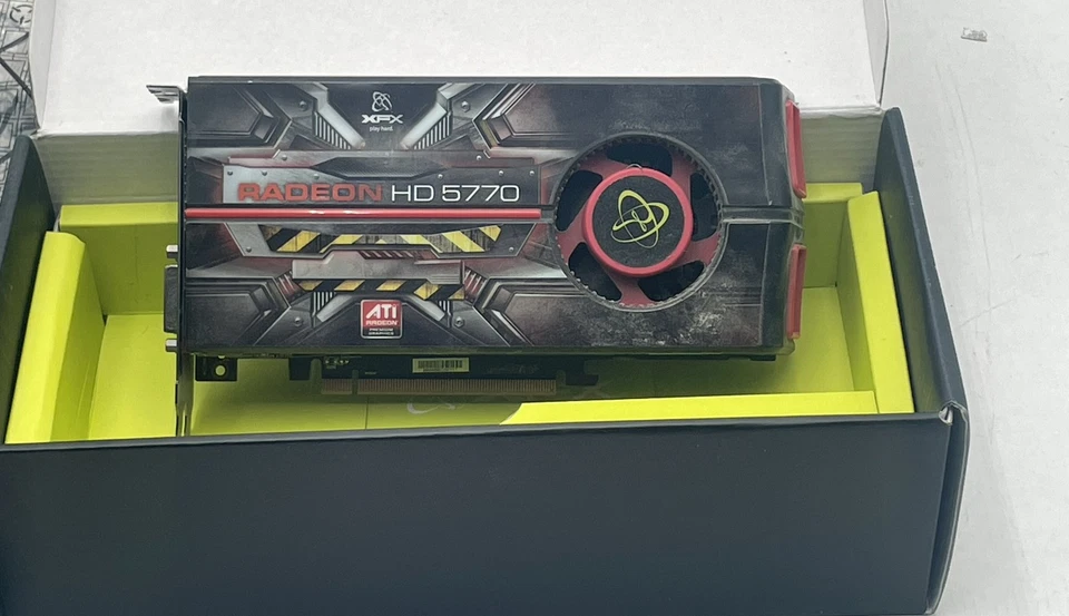 XFX Play Hard ATI Radeon HD 5770 1GB GDDR5 Graphics Card - Image 2 of 4