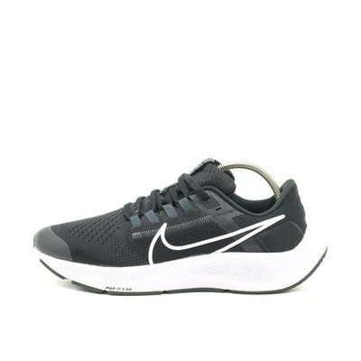 Nike Damen Air Zoom Pegasus 38 Sneaker Schwarz Weiß Niedrig Laufschuhe EU 39