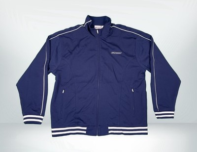 Vintage Reebok Track Jacket Navy Blue XL
