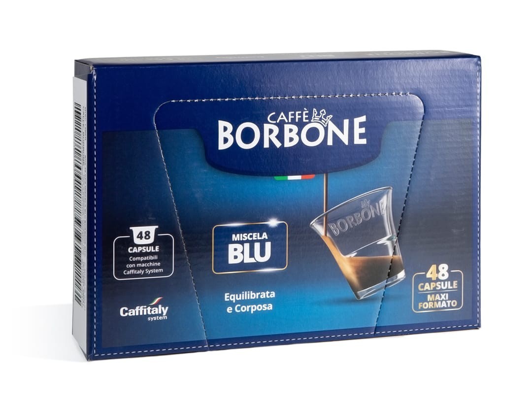 48 Capsule Caffè Borbone Miscela Blu per Caffitaly foto 3
