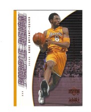$$$$ KOBE BRYANT 2001-02 UPPER DECK PURPLE REIGN LOS ANGELES LAKERS MAMBA $$$$