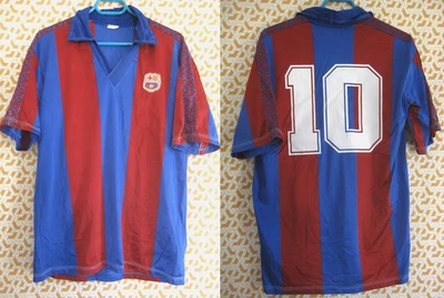 Maillot Barcelone Maradona #10 Juan Casabella Shirt Fc Barcelona Football - M - Photo 1/4