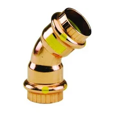Viega 77023 Viega Propress 45 Elbow, 3/4" X 3/4"