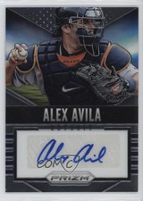 2014 Panini Prizm Prizm Signatures Alex Avila #14 Auto ow3