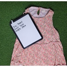 Altar'd State Floral Print Dress Tiered Ruffle Sleeveless Casual Summer Small