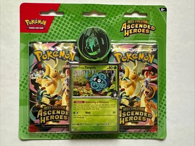 Pokémon TCG Mega Evolution Ascended Heroes Kit Erika's Tangela Promo Card - Image 1 of 3